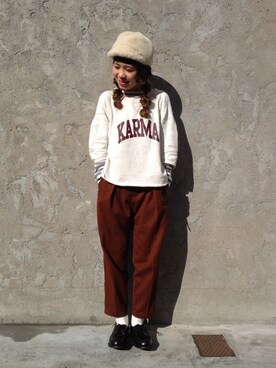 つなしまあゆみさん（レディース・153cm）の冬コーディネート