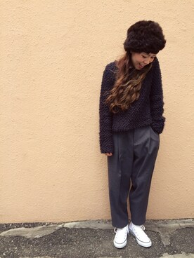 つなしまあゆみさん（レディース・153cm）の冬コーディネート