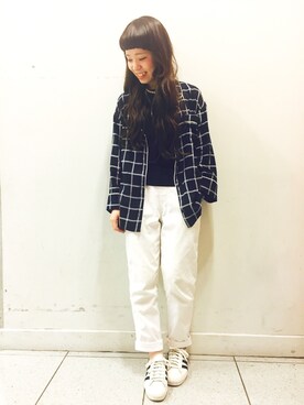 つなしまあゆみさん(レディース・153cm)の春コーディネート