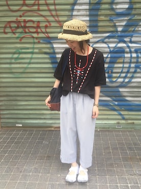 つなしまあゆみさん（レディース・153cm）の夏コーディネート