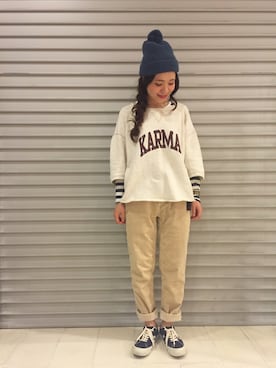 つなしまあゆみさん（レディース・153cm）の秋コーディネート