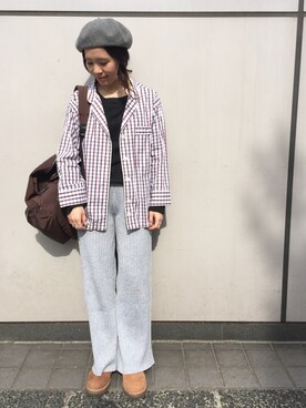 つなしまあゆみさん（レディース・153cm）の冬コーディネート