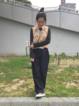 つなしまあゆみさん（レディース・153cm）の春コーディネート