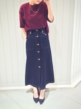 「goocy」｜Natsuxxさん（レディース・162cm）の秋コーディネート