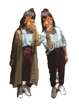 こんにゃくさんのコーディネート