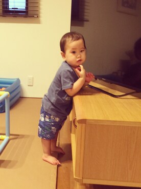 SOICHIROさん（キッズ・80cm）の夏コーディネート