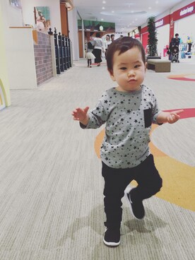 SOICHIROさん（キッズ・80cm）の秋コーディネート