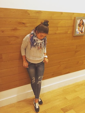 「AEO関西」｜ゆうみんさん（レディース・171cm）の秋コーディネート