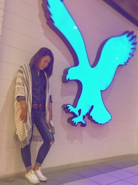 「AEO関西」｜ゆうみんさん（レディース・171cm）の秋コーディネート