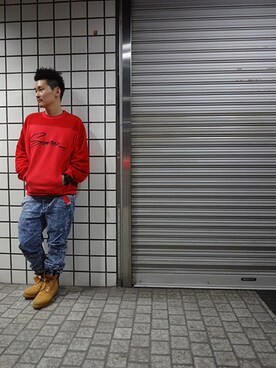 「santastic!」｜ブラックストアさん（メンズ・162cm）の秋コーディネート