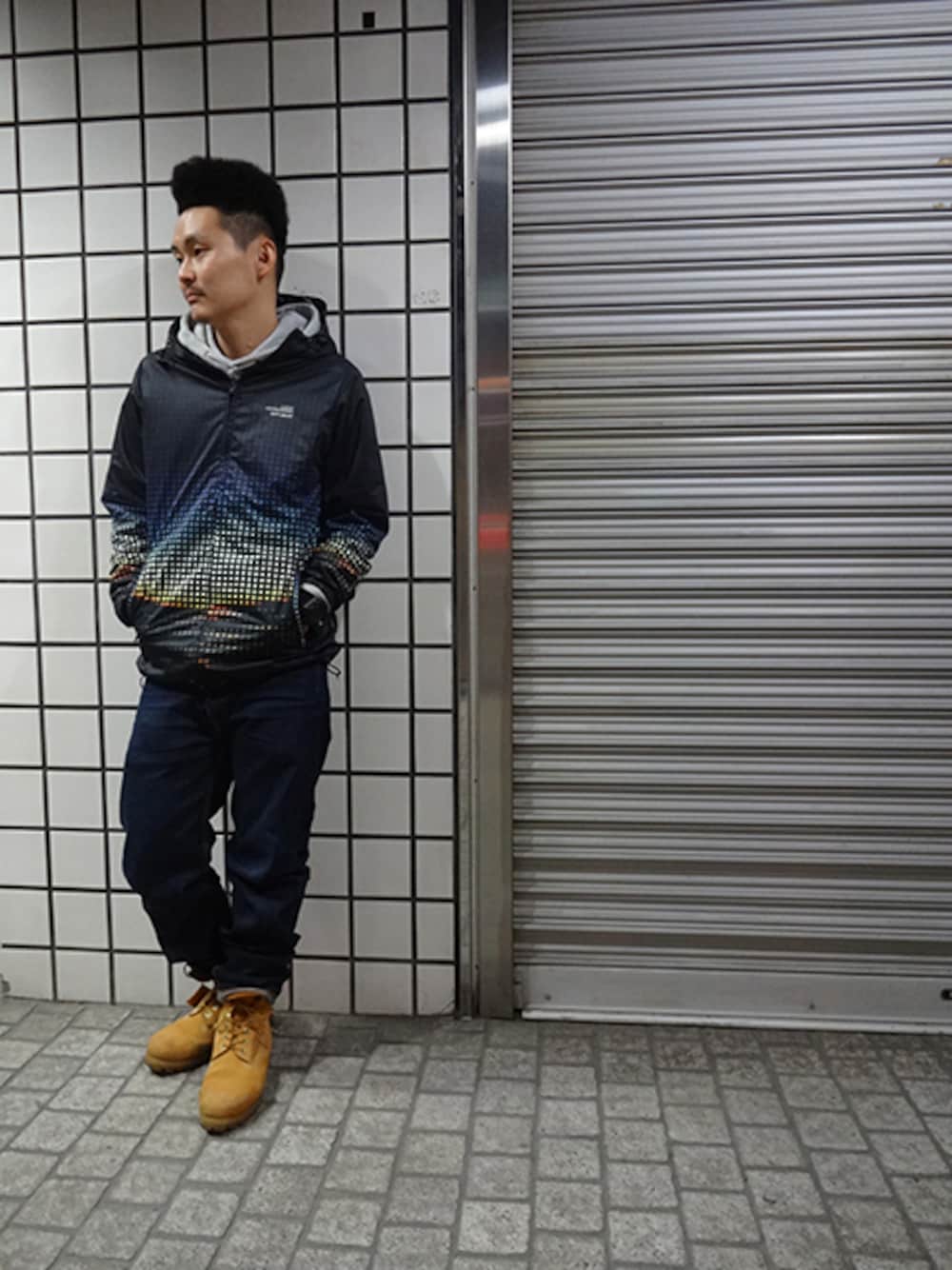 Applebum ブラック ナイロンジャケット Nylon Training Pants / EA2420801