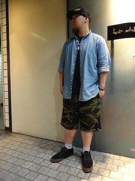 「 ショーツ」｜ブラックストアさん（メンズ・167cm）の春コーディネート