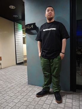 「 別注」｜ブラックストアさん（メンズ・167cm）の春コーディネート