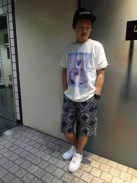 「 ショーツ」｜ブラックストアさん（メンズ・162cm）の春コーディネート