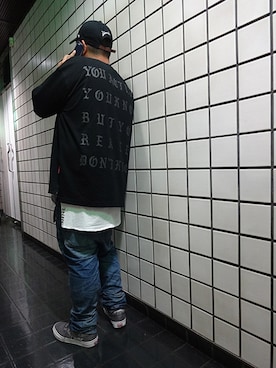 「 Tシャツ」｜ブラックストアさん（メンズ・167cm）の秋コーディネート