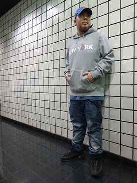 「 プルオーバー」｜ブラックストアさん（メンズ・167cm）の秋コーディネート