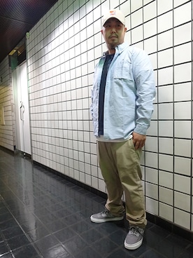 「INTERBREED」｜ブラックストアさん（メンズ・167cm）の秋コーディネート