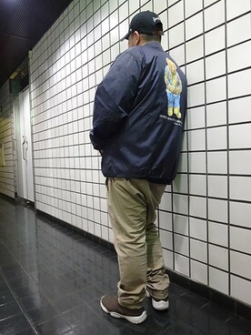 「INTERBREED」｜ブラックストアさん（メンズ・167cm）の秋コーディネート