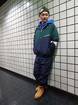 「INTERBREED」｜ブラックストアさん（メンズ・162cm）の秋コーディネート