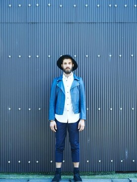 にっしーさん（メンズ・178cm）の冬コーディネート