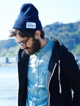 にっしーさん（メンズ・178cm）の冬コーディネート