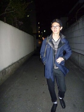 にっしーさん(メンズ・175cm)の冬コーディネート