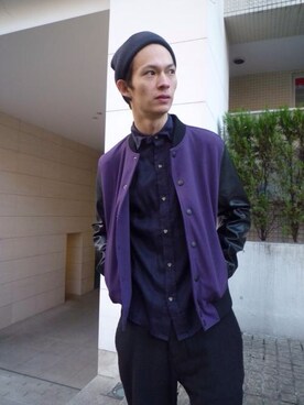 にっしーさん（メンズ・175cm）の冬コーディネート