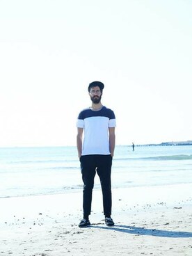 にっしーさん（メンズ・178cm）の冬コーディネート