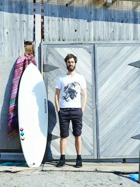 にっしーさん（メンズ・178cm）の冬コーディネート