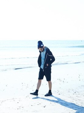 にっしーさん（メンズ・178cm）の冬コーディネート