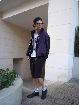 にっしーさん（メンズ・175cm）の冬コーディネート