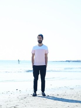 にっしーさん（メンズ・178cm）の春コーディネート