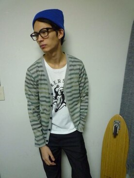 にっしーさん（メンズ・175cm）の春コーディネート