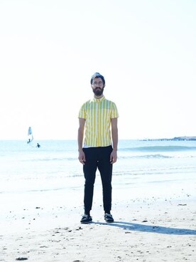 にっしーさん（メンズ・178cm）の春コーディネート