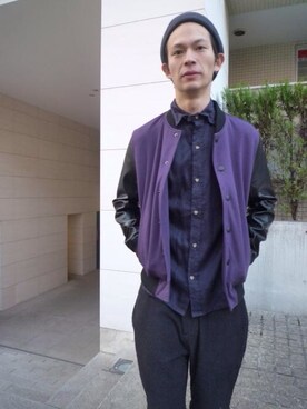 にっしーさん（メンズ・175cm）の春コーディネート