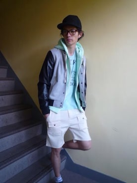 にっしーさん（メンズ・178cm）の春コーディネート