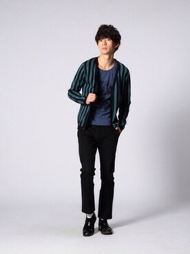 にっしーさん（メンズ・175cm）の春コーディネート