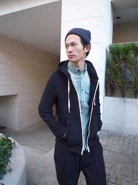 にっしーさん（メンズ・175cm）の春コーディネート