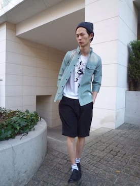 にっしーさん（メンズ・175cm）の春コーディネート