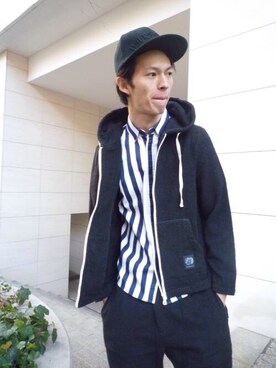 にっしーさん（メンズ・175cm）の春コーディネート