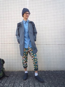 にっしーさん(メンズ・175cm)の春コーディネート