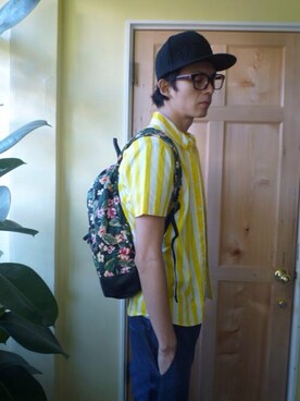 にっしーさん（メンズ・175cm）の春コーディネート