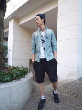 にっしーさん（メンズ・175cm）の春コーディネート