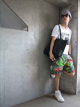 にっしーさん（メンズ・175cm）の春コーディネート