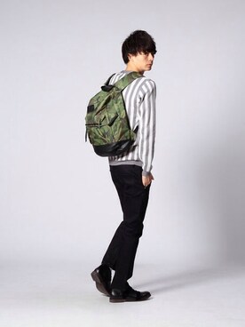 にっしーさん(メンズ・175cm)の春コーディネート