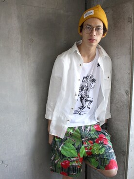 にっしーさん（メンズ・175cm）の春コーディネート