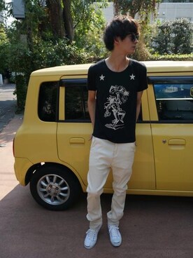 にっしーさん（メンズ・175cm）の春コーディネート