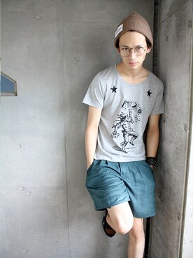 にっしーさん（メンズ・175cm）の春コーディネート