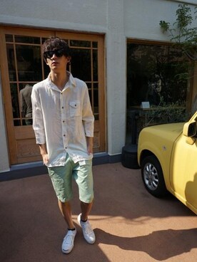 にっしーさん(メンズ・175cm)の春コーディネート