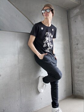 にっしーさん（メンズ・175cm）の春コーディネート